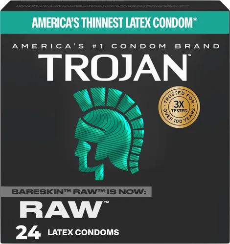 Vista 33 de TROJAN ENZ Preservativos lubricados con espermicida, paquete económico, 36
