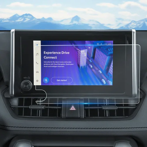 Protector de pantalla táctil de 8 pulgadas para Toyota RAV4 (LE/XLE/XLE Premium/SE/Woodland Edition) para vidrio templado brillante 2023 2024 2025