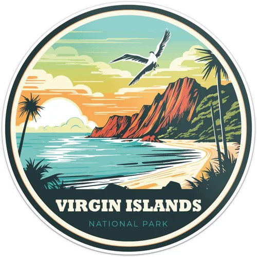 Vista 18 de Arches National Park - Calcomanía de vinilo impermeable para parachoques de automóvil, laptop, botella de agua, pared y ventana, tamaño - 3 pulgadas