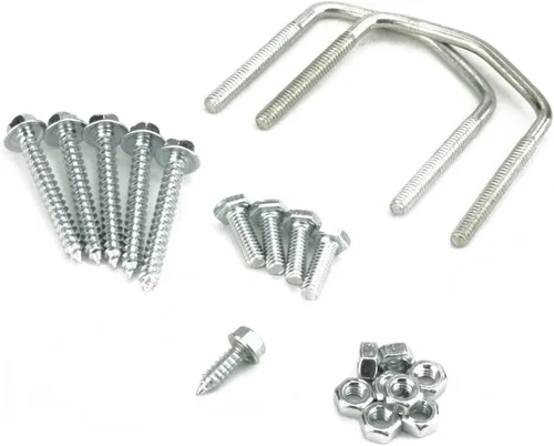 Vista 5 de Skywalker Par de montaje en pared resistente de 12 pulgadas para antena de TV con (2) soportes con pernos de retardo