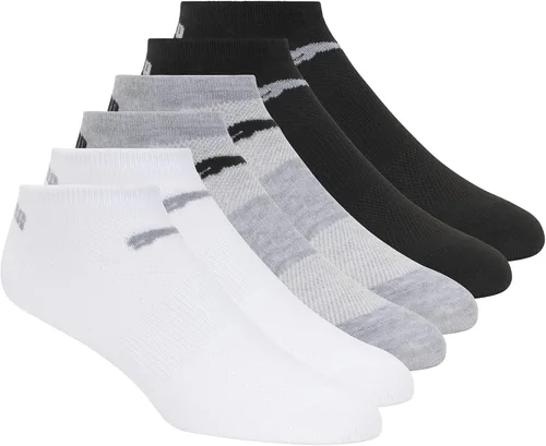 Vista 11 de PUMA Calcetines de corte bajo para mujer (paquete de 6)