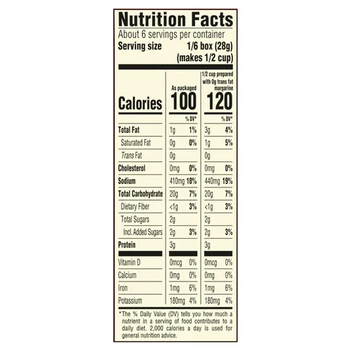 Vista 2 de Mezcla de relleno de pan de maíz Stove Top, caja de 6 oz