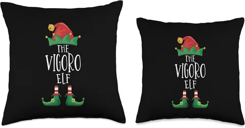 Vista 3 de Vigoro - Camisa de elfo familiar a juego, pijamas grupales de elfo de Navidad