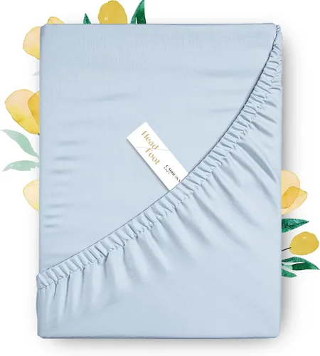 Vista 11 de Carressa Linen - Sábana bajera ajustable de tamaño completo, 100 % algodón egipcio de 800 hilos, bolsillo profundo de 40,6 cm, satén duradero