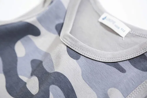 Vista 22 de Camisetas sin mangas de algodón suave para niños pequeños, paquete de 3