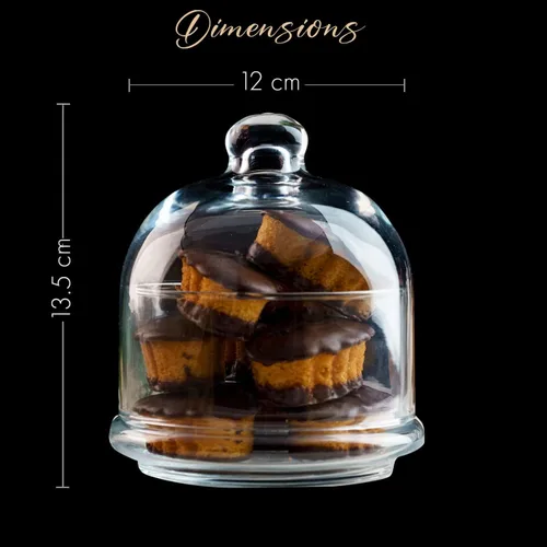 Vista 3 de Multipurpose Glass Storage Jar with Lid, Avocado, Lemon, Onion, Tomato Keeper/Saver/Holder, Home & Kitchen Organizer (1 Pcs with Glass Lid)