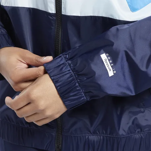 Vista 4 de Core 10 by Reebok Chaqueta con capucha tejida de gran tamaño para mujer