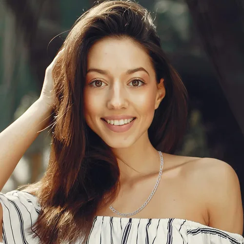 Vista 5 de PORI JEWELERS 10K White Gold 2MM,2.3MM, 5.5MM Figaro 3+1 Link Chain Necklace - Size 14"-30