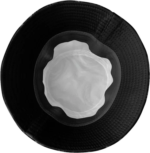 Vista 5 de Bucket Hat for Women and Men Funny Sun Sun Cap Packable Outdoor Beach Fisherman Hat