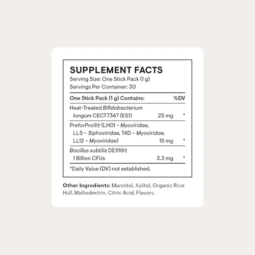 Vista 2 de THORNE - Biótico completo - Probiótico, prebiótico y postbiótico para mujeres, hombres y niños - Apoya la salud intestinal, digestiva e