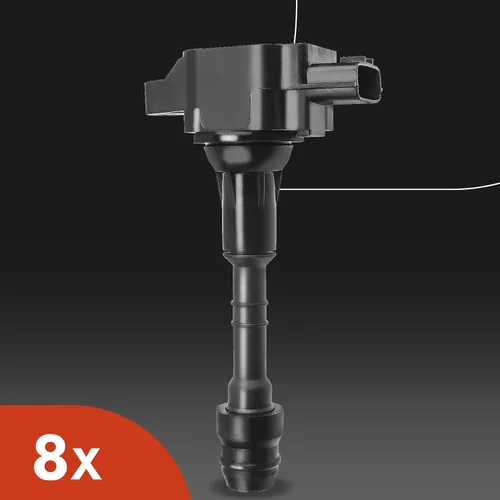 Vista 7 de A-Premium Set of 8 Ignition Coil Pack and Iridium Spark Plugs Compatible with Nissan Pathfinder 2008-2012, Titan 2008-2015 & Infiniti QX56