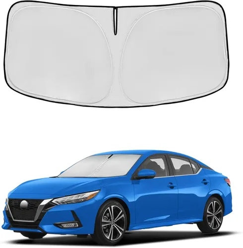 Vista 76 de Parasol para parabrisas Rivian R1S 2022-2024 2025, parasol para ventana frontal, ajuste personalizado, accesorios R1S, visera solar, pantalla