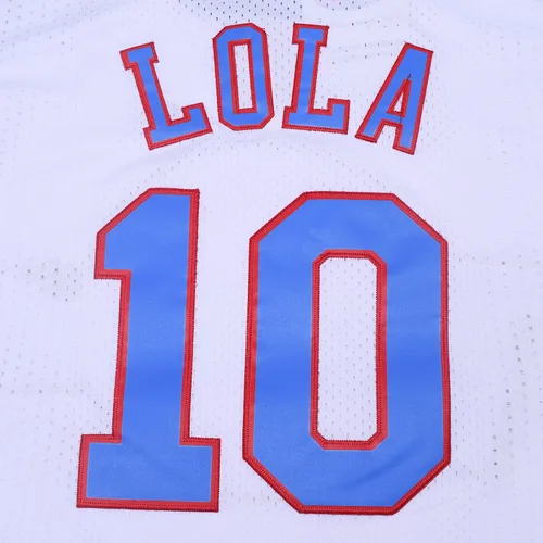 Vista 6 de Mens #1 Bugs #10 Lola Jerseys Couples Halloween Costume Sets Space Basketball Jersey for Women