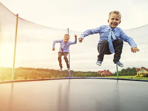 Vista 5 de Trampoline Pro Blue 15 Ft 14 ft 12ft Trampoline Spring Cover, with Easy Install Split Design, Universal Trampoline Pad Replacement