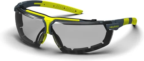 Vista 15 de HexArmor VS300 Gafas de seguridad con brazos laterales ajustables Z87+ para hombres y mujeres