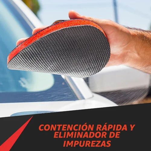 Vista 4 de Maxshine Almohadilla universal de arcilla de grado fino de 5 pulgadas, disco de arcilla reutilizable para detalles de automóviles, elimina el exceso