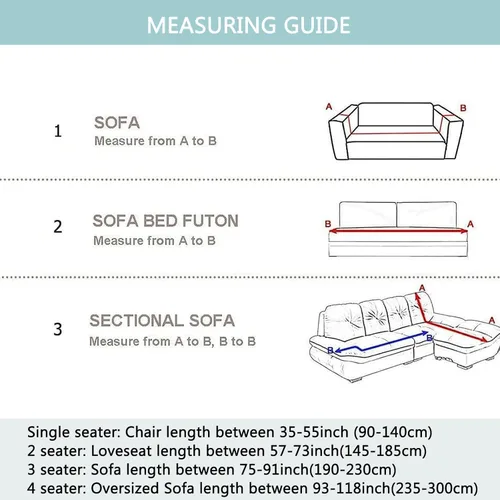Vista 7 de Funda de sofá elástica, funda de sofá de 1, 2, 3, 4, funda de sofá para sofá biplaza, protector de sofá antideslizante para perros y gatos, beige, 1
