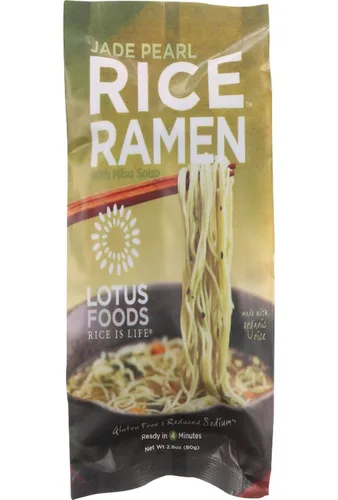 Vista 4 de Fideos de arroz para ramen con sopa de miso de Lotus Foods