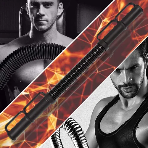 Vista 3 de INNOLIFE Barra giratoria eléctrica, expansor de pecho ajustable, equipo de ejercicio de la parte superior del cuerpo para entrenamiento de pecho