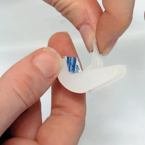 FASTCAP DRAWERBUMPER - Parachoques autoadhesivo para cajones, translúcido, paquete de 10 unidades