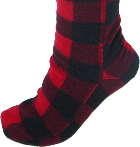 Vista 4 de Knee-High Fleece Socks Wide Calf Unisex