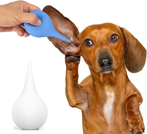 Vista 8 de Paquete de 2 jeringas de oreja de 2 onzas / 2.0 fl oz, jeringa de mano para lavar las orejas, bulbo de goma, herramienta de laboratorio