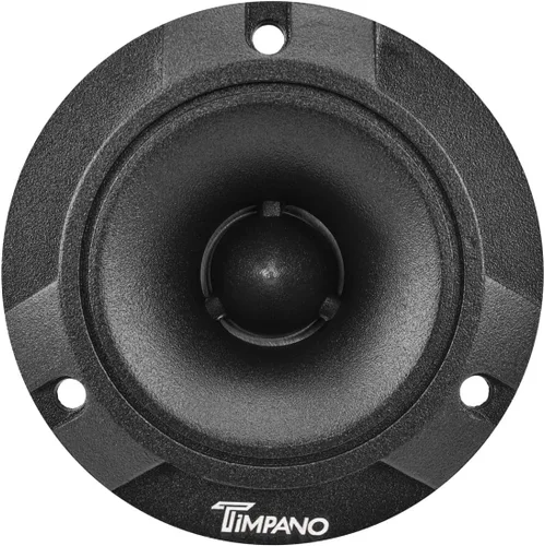 Vista 6 de Timpano TPT-ST2 Black Slim Super Tweeter, 600 vatios 4 ohm, 105 dB, bobina de voz de 1 pulgada, tweeters de sistema de sonido para auto
