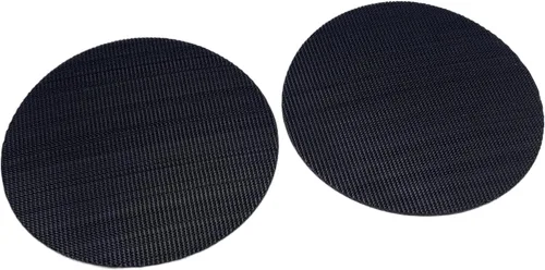 Vista 3 de HED & Profile Design Venturi Disc Redondo O-Pads de repuesto Aerobar Almohadillas de brazo con lámina de gancho trasera adhesiva para bicicletas