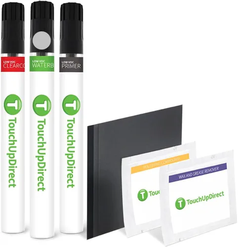 Vista 16 de TouchUpDirect 477 Electric Silver Metallic - Pintura de retoque en aerosol compatible con Volvo, Exact Match - Kit esencial