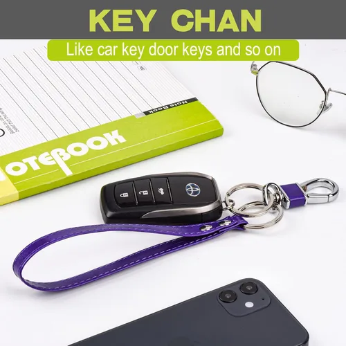 Vista 2 de Llavero para mujer - Llavero con anillos de metal de aleación desmontable