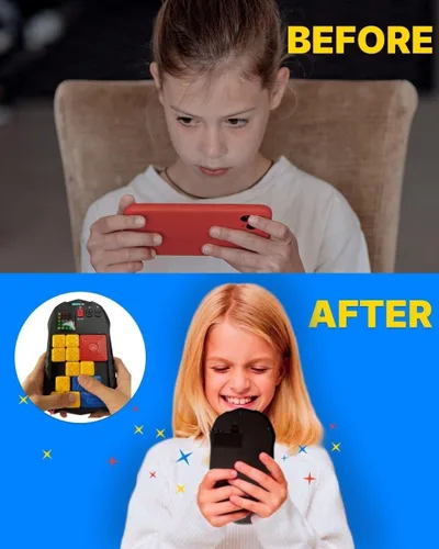 Vista 3 de Skywin Klotski - Juego de rompecabezas de diapositivas para la cena, 500 divertidos rompecabezas de entrenamiento mental IQ Klotski, rompecabezas