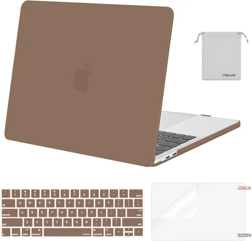 Vista 41 de MOSISO - Funda rígida de plástico con protector para teclado y pantalla, bolsa para MacBook Pro de 13 pulgadas M2 2025/2024/2023/2022-2016, A2338
