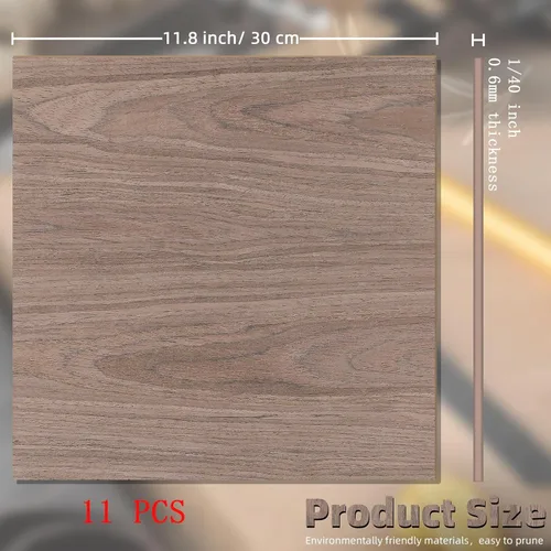 Vista 88 de GSCIT Club Bandas de borde de roble, rollo de 1 pulgada x 10 pies de bandas de borde de chapa - Cinta de madera real flexible previamente pegada