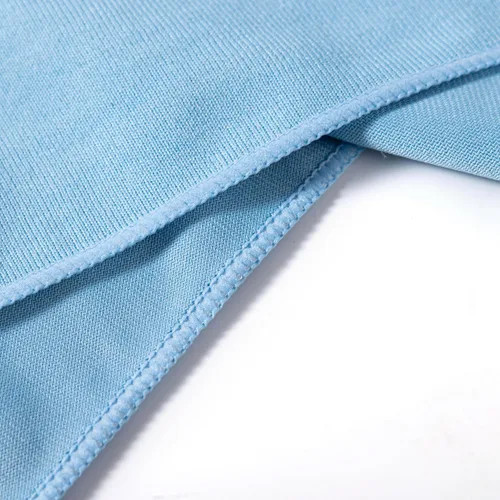 Vista 6 de KLNYOO Paños de limpieza de vidrio de microfibra sin pelusas, sin rayas, limpia rápida y fácilmente ventanas y espejos sin productos químicos, paño