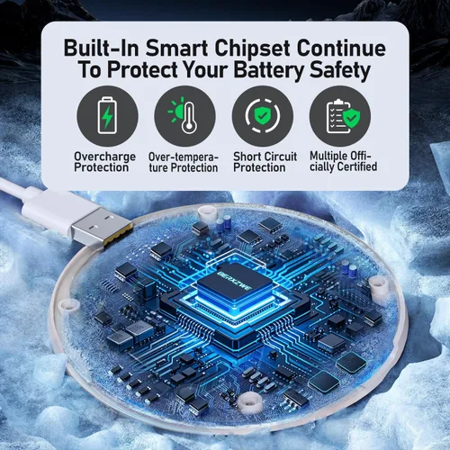 Vista 4 de Estación de carga inalámbrica 3 en 1 para Apple, soporte de cargador para múltiples dispositivos Apple, estación de carga inalámbrica para iPhone