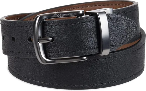 Vista 3 de Columbia Cinturón reversible 2 en 1 para niños - Correa clásica para uso escolar, casual y de vestir