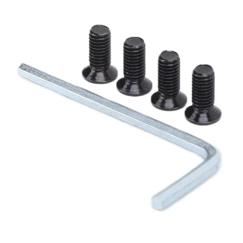 Vista 7 de VBESTLIFE E-Scooter Kit de herramientas de llave hexagonal, 4 piezas de tornillos de tubo de horquilla delantera para manillar E-Scooter con llave