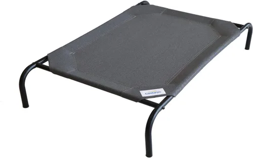 Vista 26 de Coolaroo Cama elevada para perros original - Cama transpirable para mascotas fuera del suelo con tela refrigerante, alivio articular y tela
