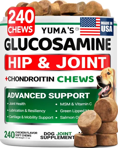 Vista 7 de YUMA'S Masticables calmantes avanzados para perros – Masticables calmantes para perros de cáñamo – 71 golosinas – Golosinas para aliviar la ansiedad