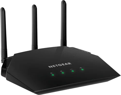 Vista 4 de NETGEAR Router WiFi inteligente AC1750 WiFi 5 Gigabit de banda dual (R6350)