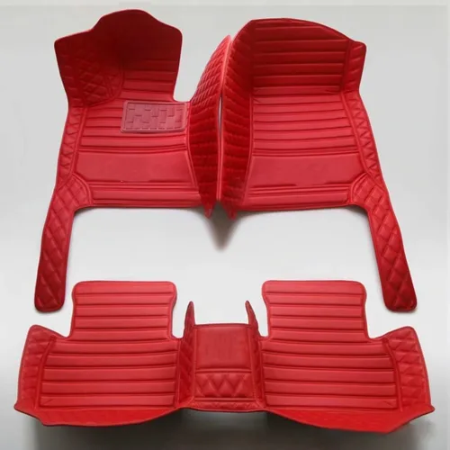 Vista 29 de Fabricación personalizada de alfombrillas para autos compatibles con todos los modelos Toyota Lexus 2005-2023 (Verde)