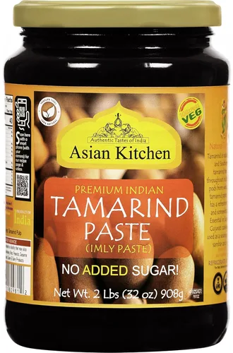 Vista 7 de Asian Kitchen Concentrado de tamarindo de 8 onzas (8.01 oz) ~ Sin gluten, sin azúcar añadida Todo natural Vegano Sin OMG Kosher Sin