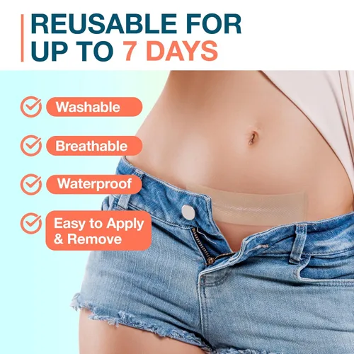 Vista 4 de Hojas de silicona para cicatrices, rollo de 1.55 x 78 pulgadas, cinta de silicona reutilizable para cicatrices, tiras médicas para cicatrices