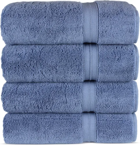 Vista 57 de Chakir Turkish Linens - Juego de toallas de algodón de 6 piezas (2 toallas de baño, 2 toallas de mano, 2 paños)