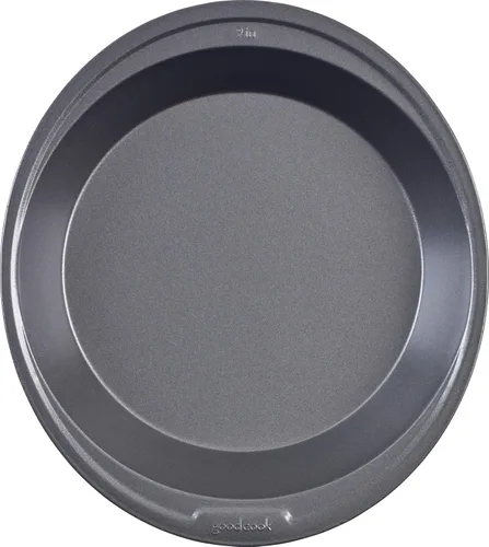 Vista 2 de GoodCook Everyday - Molde antiadherente de acero para tartas, 9 pulgadas, color gris