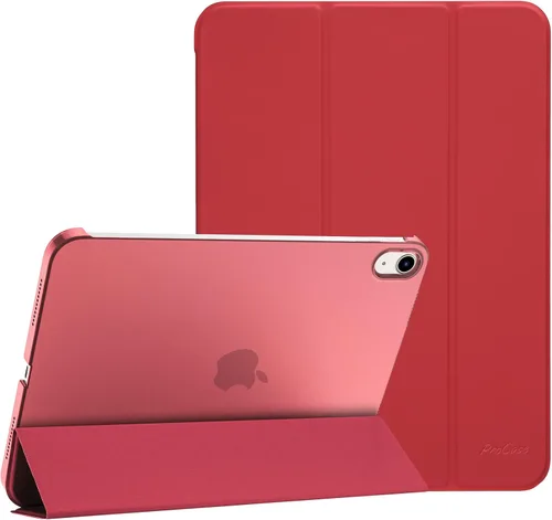 Vista 10 de ProCase para iPad (A16) 11ª generación de 11 pulgadas 2025/ iPad 10ª generación de 10.9 pulgadas 2022, funda delgada inteligente con respaldo