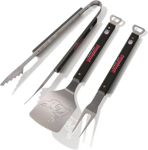 Vista 17 de YouTheFan NFL Spirit Series - Juego de barbacoa de 3 piezas