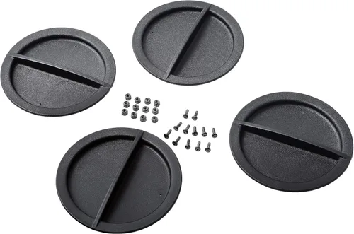 Vista 7 de Flame King Cubierta de plástico ligero resistente de 30LB para tanque de propano LP doble para RV, remolque de viaje, autocaravana y vehículo