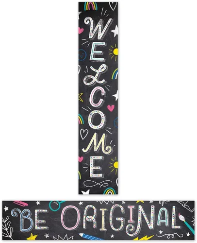 Vista 11 de CTP Apple Time Welcome - Banner de 2 caras (doble cara 1 frase en cada lado) (11024 Creative Teaching Press)