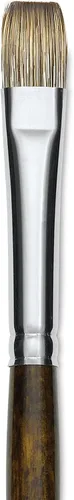 Vista 5 de Silver Brush Limited 26022 Monza Bright - Brocha para pinturas al óleo y acrílicas, tamaño 2, mango largo